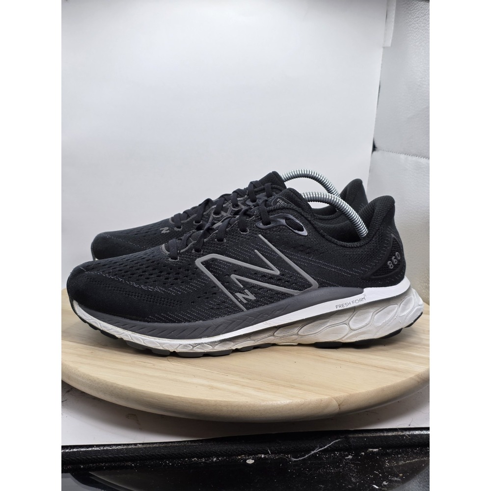 Men's Size 10 - New Balance Fresh Foam X 860v13 Black Magnet Athletic Shoes